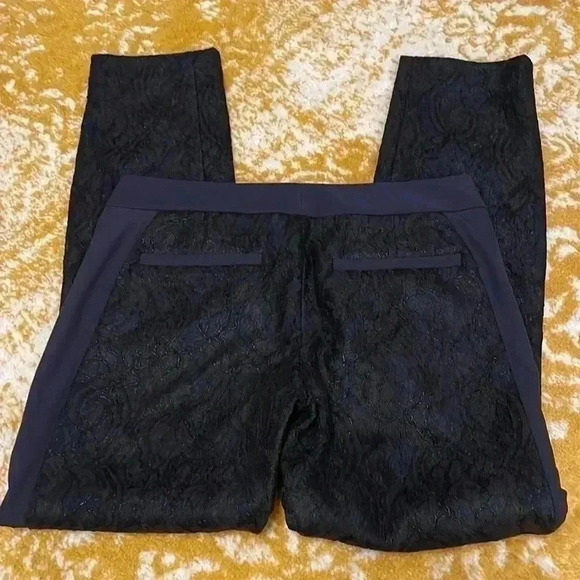 Club Monaco Gabriella lace black pants 2 NWT - Picture 4 of 5